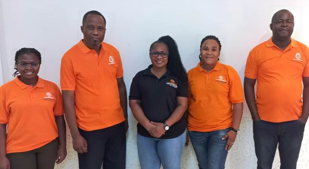 RGC team expanded through cooperation with Empac Ghana to promote computer-based education for schools in Ghana